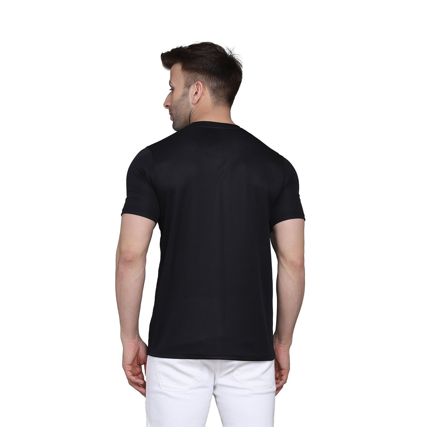 AirWeave Dot Knit Tee (Black)