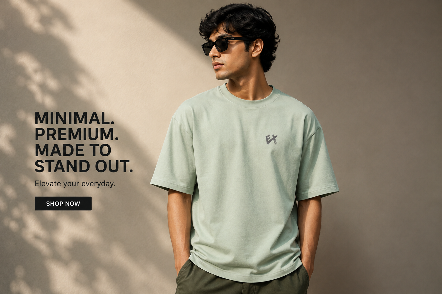 Sage Aura Oversized T-Shirt