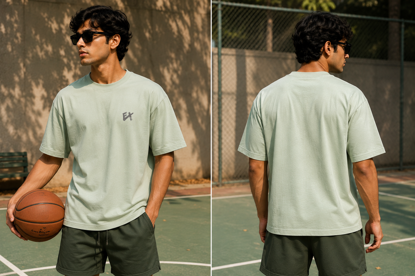 Sage Aura Oversized T-Shirt
